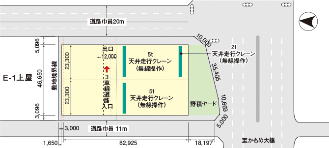 倉庫レイアウト図